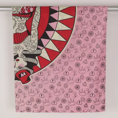 Rideau de douche (Rose, Multicolore) de Sourpuss