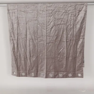 Eyelet curtain (Gray) from Eight Mood Cotton, Viscose