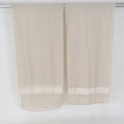 Gardinfag (Beige) fra H&M Home Linned, Polyester