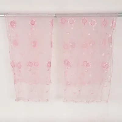 Rideau plissé (Rose)