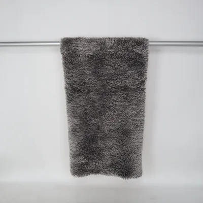 Long pile rug (Gray)