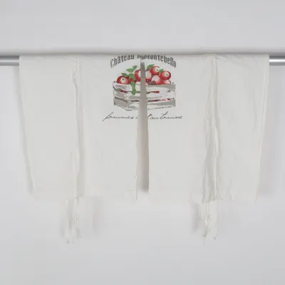 Loop curtain (White) from Jotex Cotton