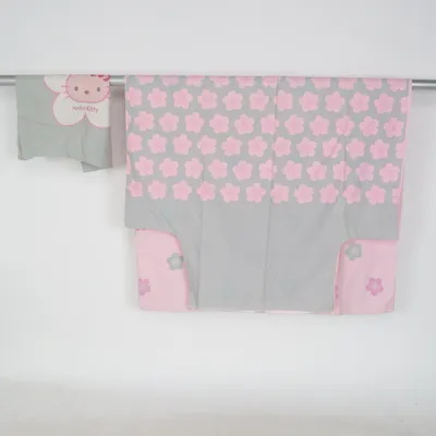 Bäddset (Grå, Rosa) från Sanrio Bomull
