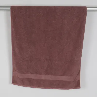 Bath towel (Pink) from Living Cotton