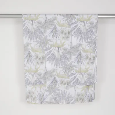 Duschdraperi (Vit, Flerfärgad) från Rusta Home Polyester