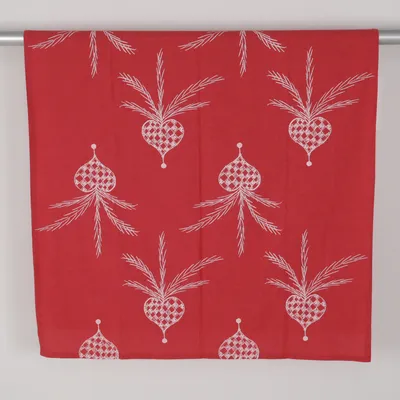 Nappe de table (Rouge) de Lena a Linderholm Coton