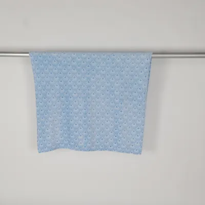 Decke (Blau, Weiß) Polyester