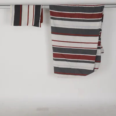 Bed set (Red, Gray, White) from Meradiso Organic cotton