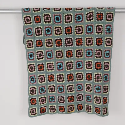 Deken (Blauw, Meerkleurig)