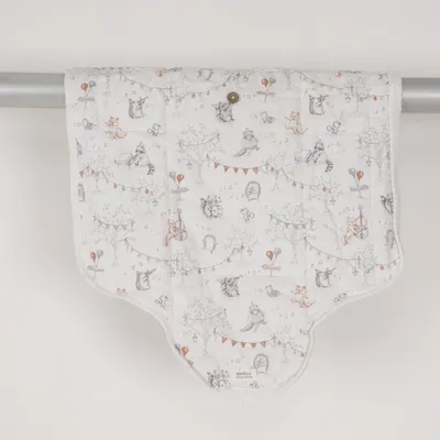 Baby blanket (White, Multicolored) from Newbie by KappAhl