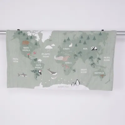 Badmat (Groen, Meerkleurig) van H&M Home Katoen