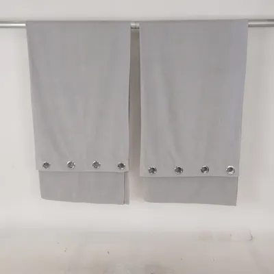 Ösengardinen (Grau) von Form Living Baumwolle, Polyester