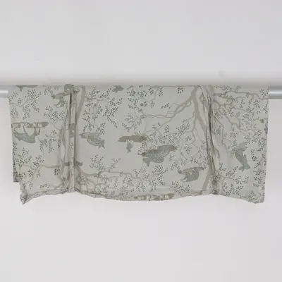 Liftgardin (Grøn, Beige) fra Jotex Bomuld