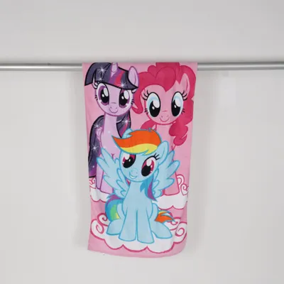 Beach towel (Blue, Pink, Multicolored) from My Little Pony Cotton