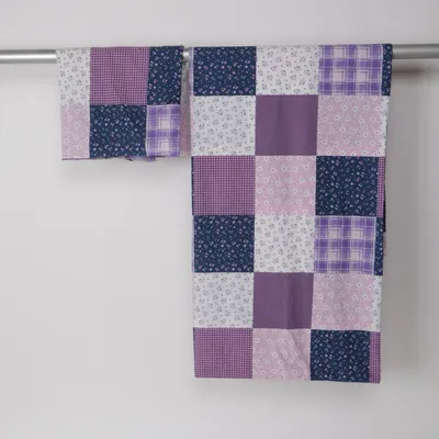 Bäddset (Lila, Flerfärgad) från Bonprix Collection Polyester