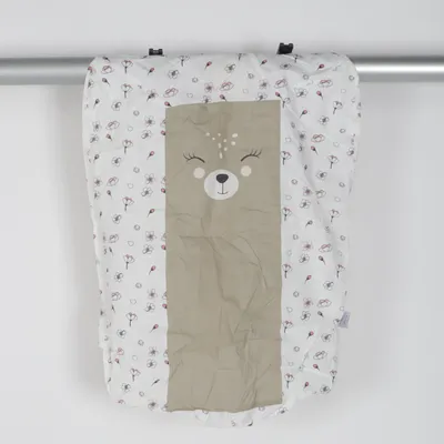 Duvet cover (White, Multicolored) from Tukan Cotton