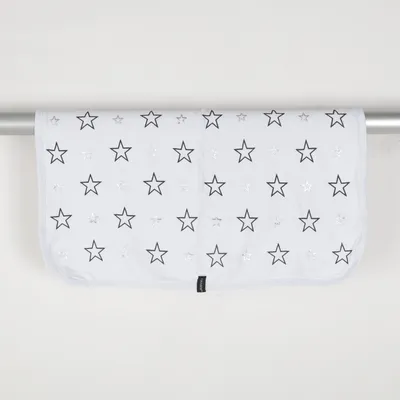 Baby blanket (White, Black) from Charm