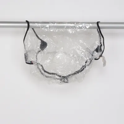 Stroller cover (Transparent, Black) from Bugaboo