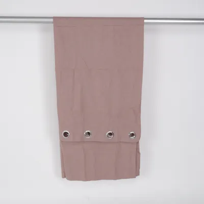 Rideau à œillets (Beige) de Eight Mood Coton, Lin