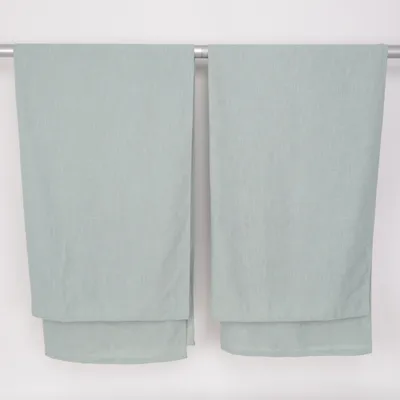 Rod pocket curtain (Turquoise) from Rusta Home Linen, Polyester
