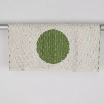 Tapis en plastique (Vert, Blanc) de Pappelina