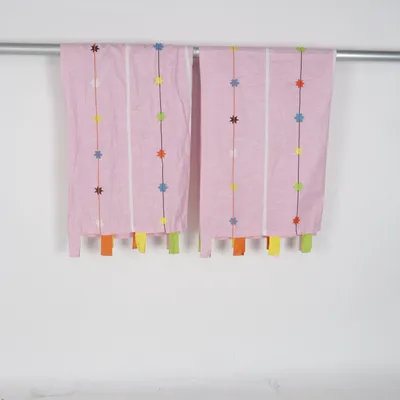 Loop curtain (Pink, Multicolored) from IKEA Cotton, Polyester