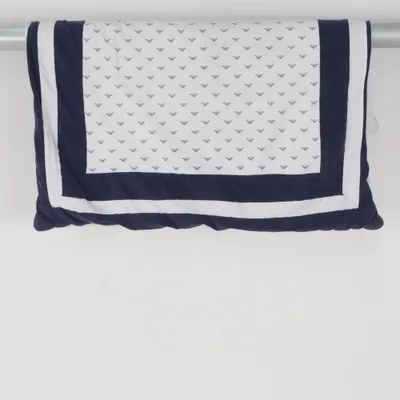 Baby blanket (Blue, White) from Armani Junior