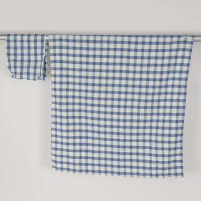 Textile (Blue, White, Green)