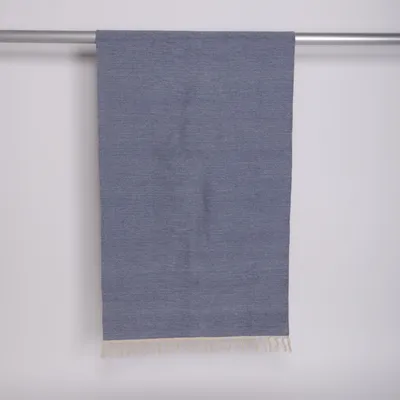 Vävd matta (Blå) från Himla Bomull