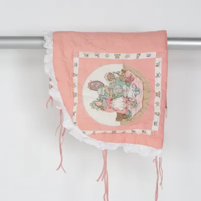Pare-chocs de berceau (Rose, Multicolore)