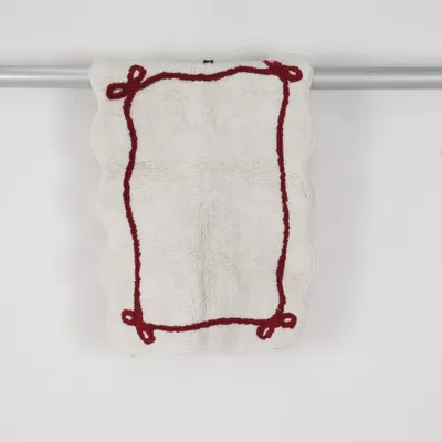 Badmat (Wit, Rood) van H&M Home Katoen