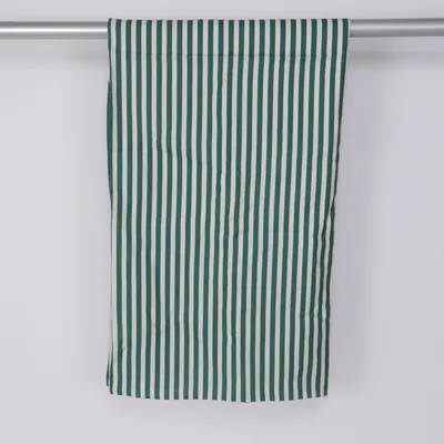 Påslakan (Grön, Vit) från Textil Werk Linne