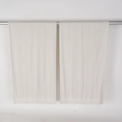 Rideau passe tringle (Beige)
