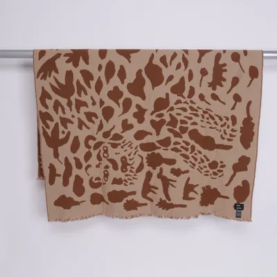 Filt (Brun, Beige) från Iittala Polyamid, Ull