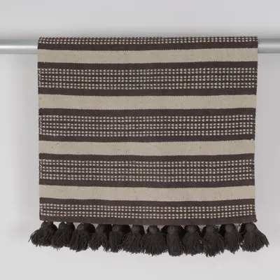 Geweven tapijt (Bruin, Beige)