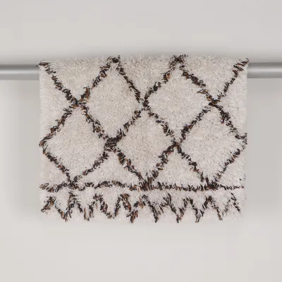 Ryamatta (Vit, Brun) från H&M Home Bomull