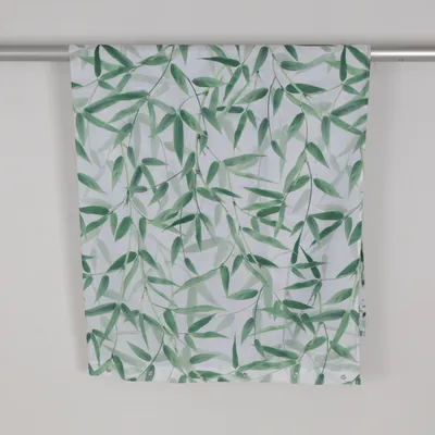 Duschdraperi (Grön, Vit) från H&M Home Polyester