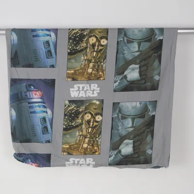 Duvet cover (Gray, Blue, Multicolored) from Star Wars Cotton