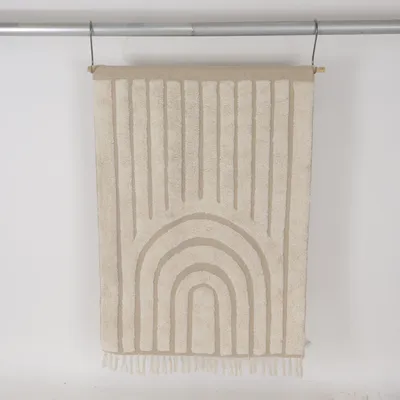 Väggbonad (Beige) från Jotex Bomull