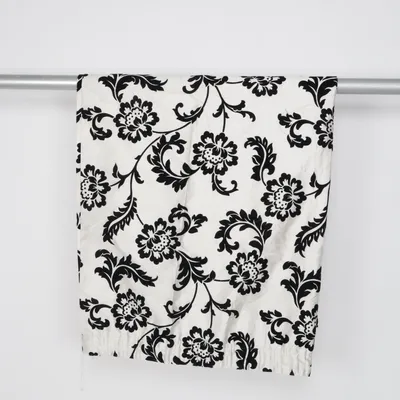 Gardinfag (Hvid, Sort) Bomuld, Polyamid, Polyester