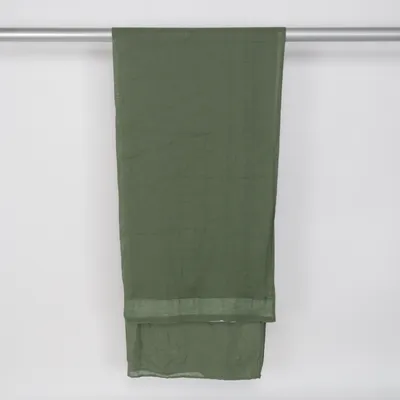Rod pocket curtain (Green) from H&M Home Cotton, Linen