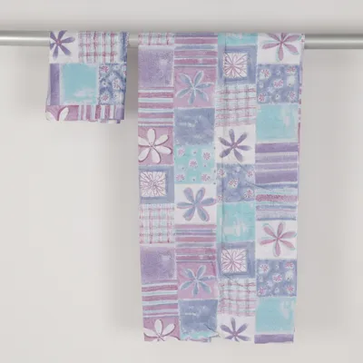 Bed set (Purple, Blue, White) from Elisabeth Rosewood Cotton