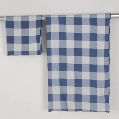 Sengesæt (Blå, Hvid) fra BPC Bonprix Collection Polyester