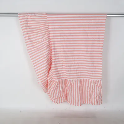 Cache-sommier (Blanc, Rose) de Jotex Coton
