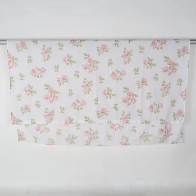 Duschdraperi (Vit, Rosa, Grön) från Åhléns Polyester