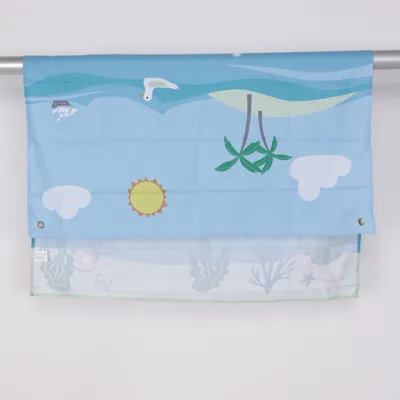 Drapery (Blue, Multicolored) from Clas Ohlson