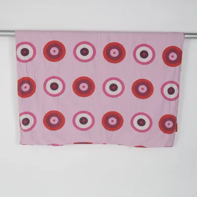 Påslakan (Rosa, Röd, Vit) från Åhléns Bomull