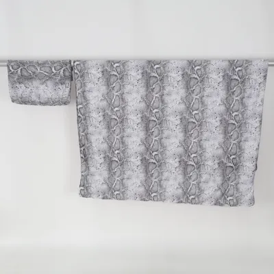 Bed set (Gray, White, Black) from Rusta Home Polyester