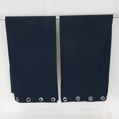 Eyelet curtain (Blue) from IKEA Cotton