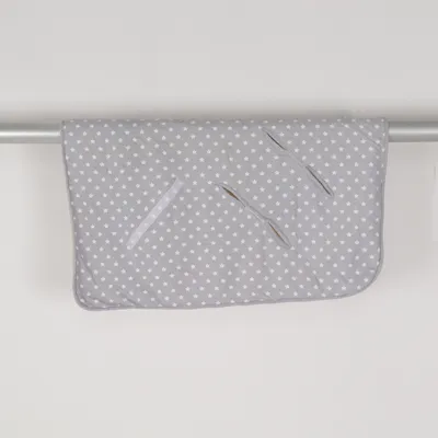 Baby deken (Grijs, Wit) van Alvi Katoen, Lyocell, Polyester